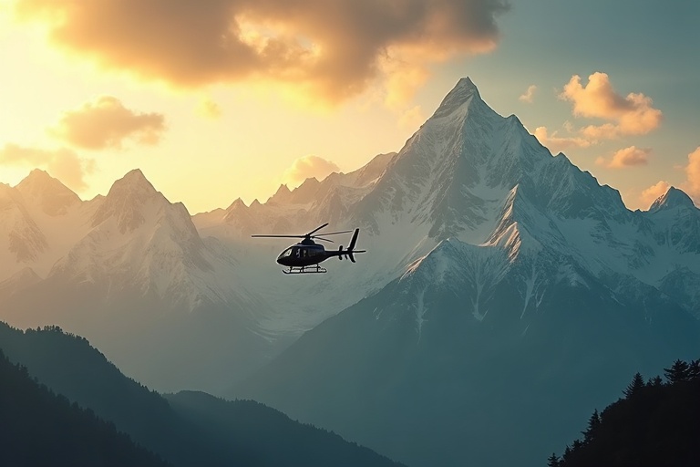 Sawari helicopter rental in Nepal