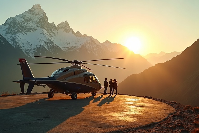 Sawari helicopter rental in Nepal